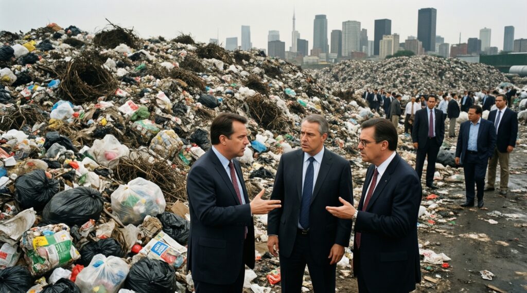 Экология и отходы: раздельный сбор, полигоны, очистные сооружения и общественные инициативы - иллюстрация